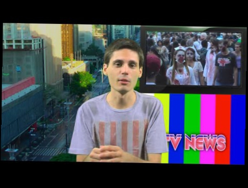 TV NEWS - VC TV . Zombie Walk 2014 e Free Hugs SP Av. Paulista 2015