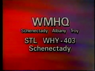 Конец эфира WMHQ-TV [г. Скенектади, США], 26.04.1999