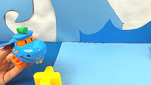 Видеоклип Развивающий мультфильм про подводную лодочку. Сокровища потонувшего корабля