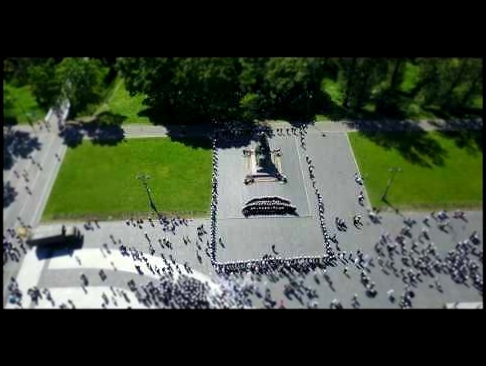 Видеоклип Якорная площадь , вручение офицерских погон курсантам.DJI 0005