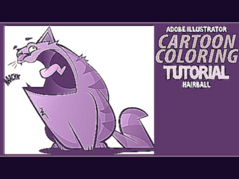 Illustrator Cartoon Tutorial: Coloring your Cartoons