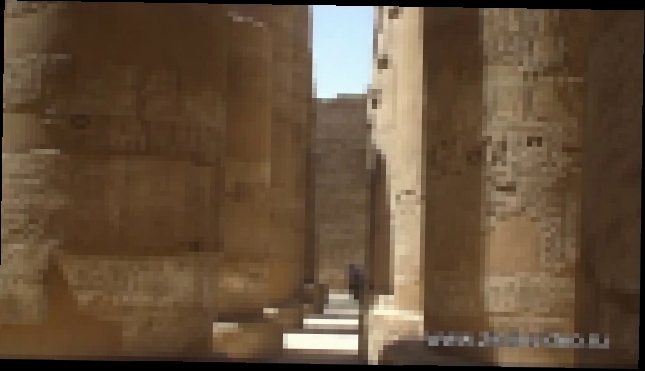 Видеоклип Египет. Луксор .Карнакский храм. Egypt. Luxor