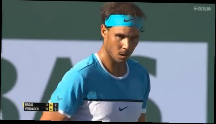 Видеоклип Nadal vs. Verdasco / R3 IW 2016 (TIE-BREAK of 2nd set)