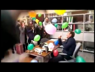 Вот так съемочная группа  "Мухтара" поздравила Владимира Фекленко  с Днем рождения!