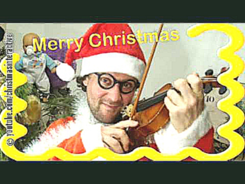 Видеоклип Новогодняя Рождественская музыкальная открытка