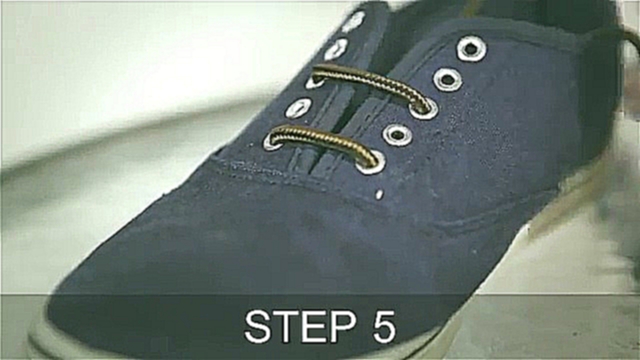 Видеоклип How To No1 - Tying Hidden Shoe Laces - Men's Style