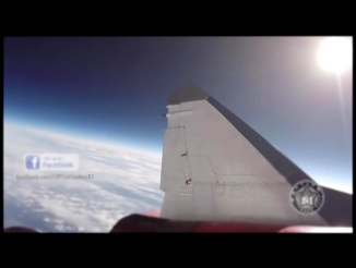 Русский пилот мига выложил видео с пролетающим мимо НЛО в сеть интернет