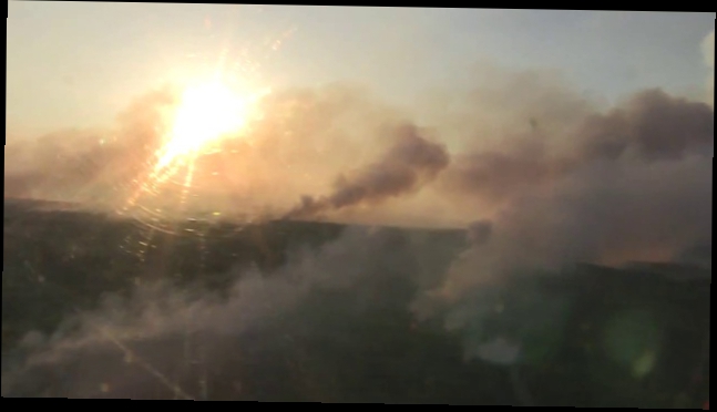 Видеоклип Пожар в лесах Чернобыля. Горят 320 гектаров. 28.04.15