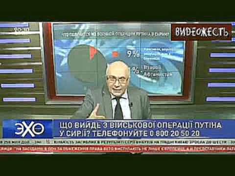 Прямой эфир украинского ТВ явно удался  ВИДЕОЖЕСТЬ