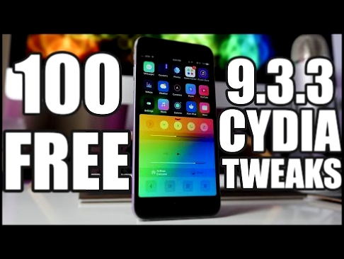 Top 100 BEST FREE iOS 9.3.3 Cydia Tweaks!
