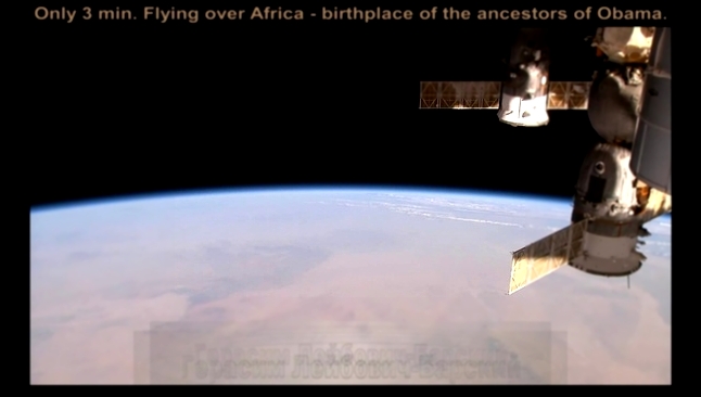 Видеоклип Космос Вид на Африку - родину предков Обамы. Flying over Africa - birthplace of Obama's ancestors