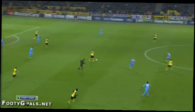 Видеоклип Borussia Dortmund 3-1 SSC Napoli All Goals