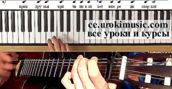 Видеоклип ce.urokimusic.ru Макс Корж - Пламенный Свет - как играть. Уроки фортепиано для начинающих онлайн