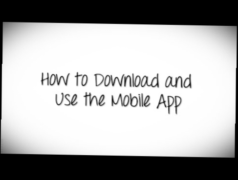 How to Download and Use the UHCSR Mobile App