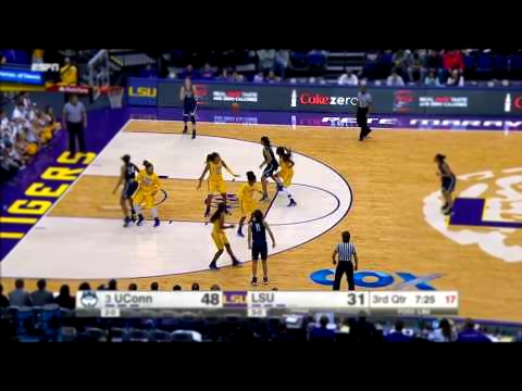 UConn Women's Basketball Highlights vs. LSU 11/20/2016