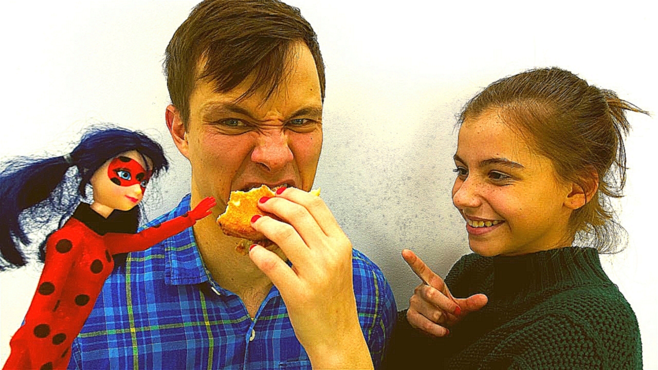 Видеоклип Супер #Челлендж: Обычная еда против МАРМЕЛАДНОЙ! Видео для девочек с #ЛучшаяподружкаВика и Федором