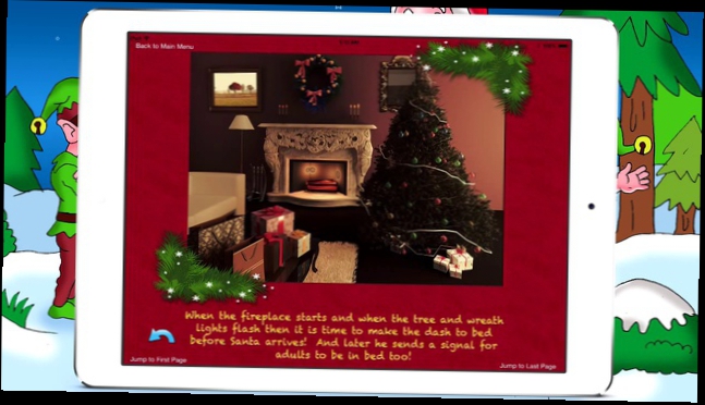 Видеоклип Santa Alert iPad App - Does your child want to find santa on Christmas
