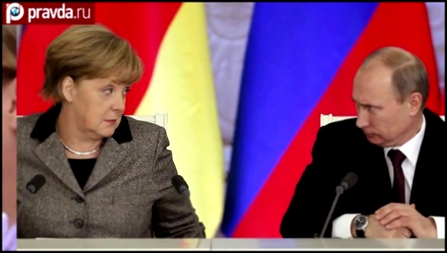 Видеоклип Меркель хочет дружбы с Россией